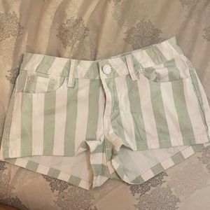 Striped shorts